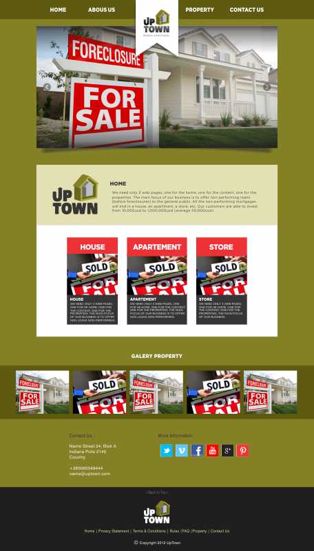 Web Design by DDD for UPTOWN | Design #1307758
