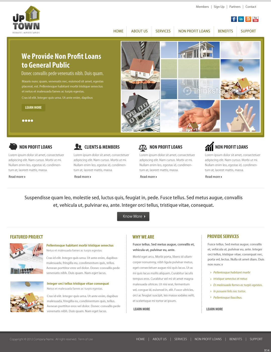 Web Design by pb for UPTOWN | Design #1282145