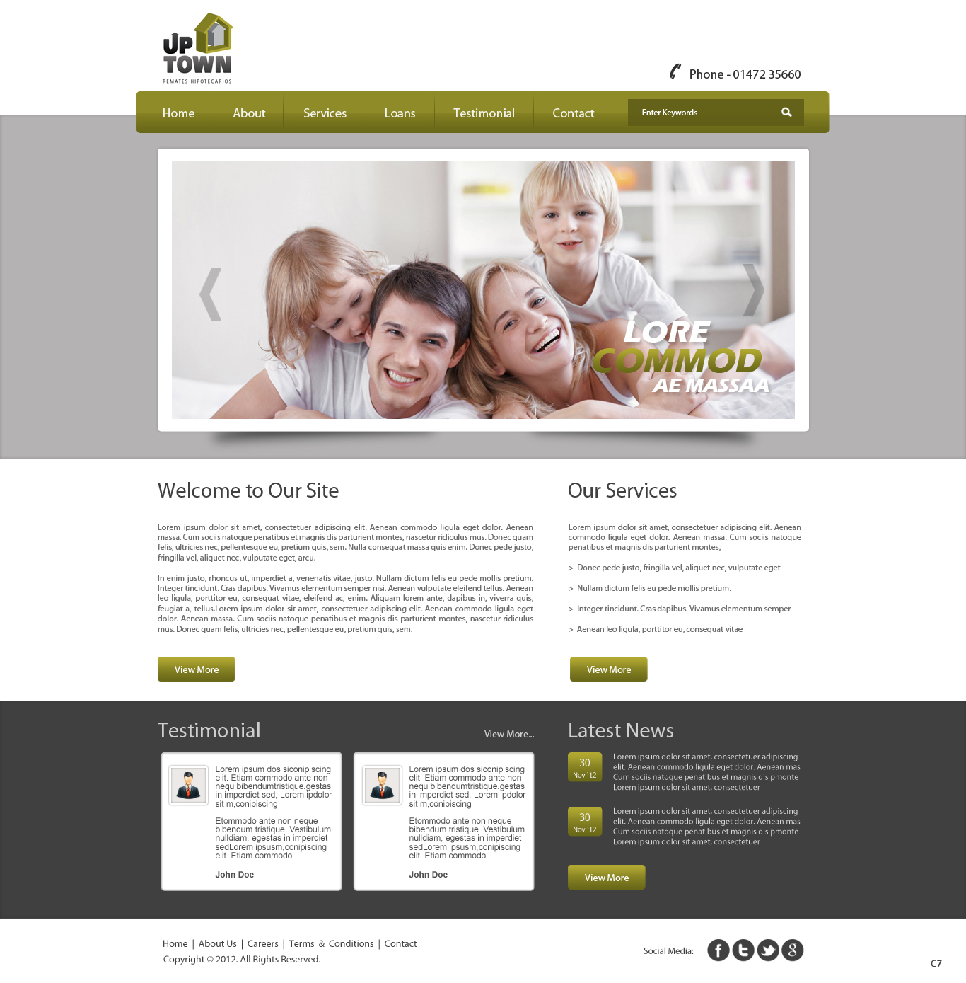 Web Design par pb pour UPTOWN | Design #1284750