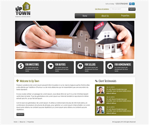 Web Design by OM for UPTOWN | Design: #1283268