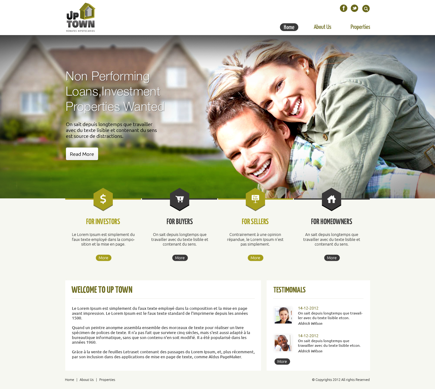 Diseño Web por OM para UPTOWN | Diseño #1289866