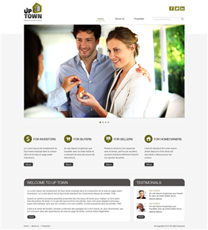 Web Design by OM for UPTOWN | Design: #1289867