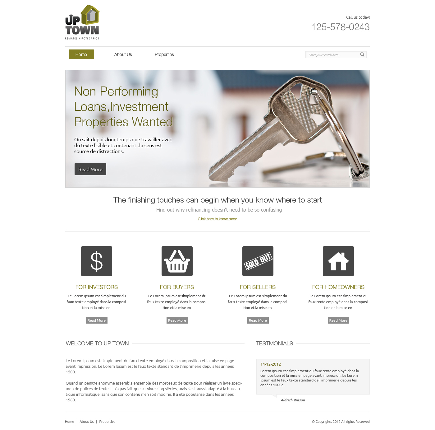 Web Design by OM for UPTOWN | Design #1289869