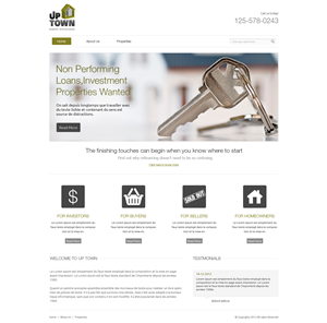 Web Design par OM pour UPTOWN | Design #1289869