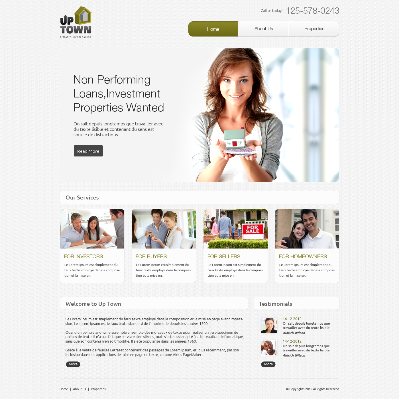 Web Design by OM for UPTOWN | Design #1289870