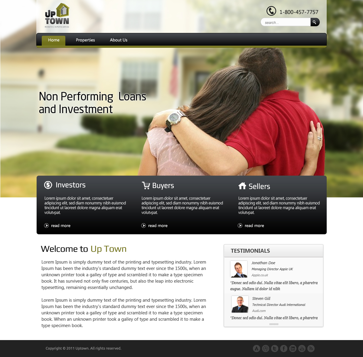 Web Design by OM for UPTOWN | Design #1290234