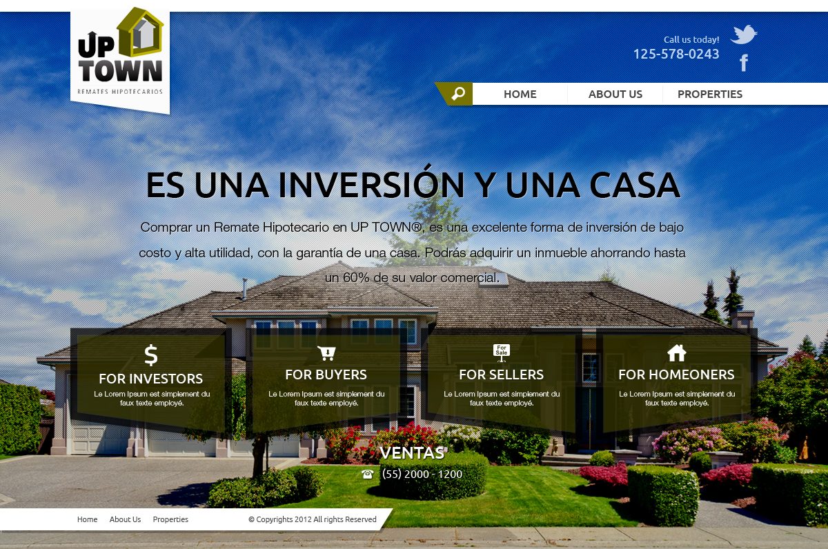 Web Design by OM for UPTOWN | Design #1306666