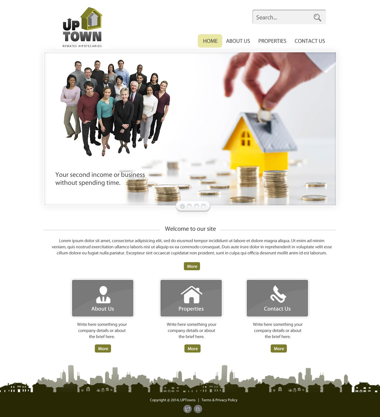 Diseño Web por UniqueDesignz para UPTOWN | Diseño #1296208