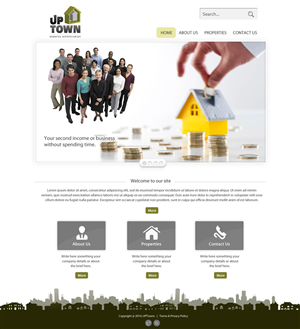 Web Design by UniqueDesignz for UPTOWN | Design: #1296208