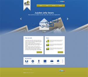 Web Design par Zoe  pour UPTOWN | Design #1289220