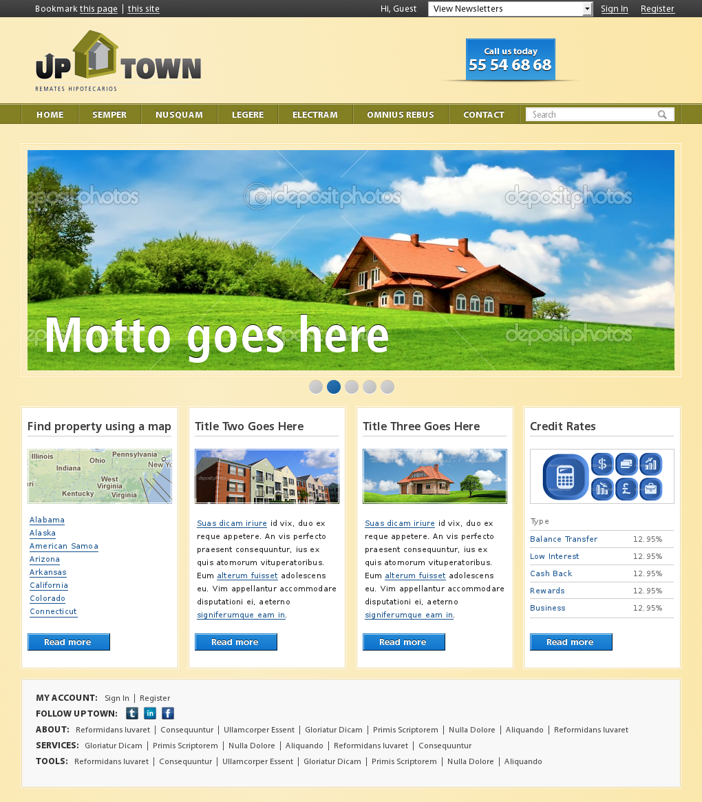 Web Design par Relativiteit pour UPTOWN | Design #1293490