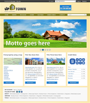 Web Design par Relativiteit pour UPTOWN | Design #1293490