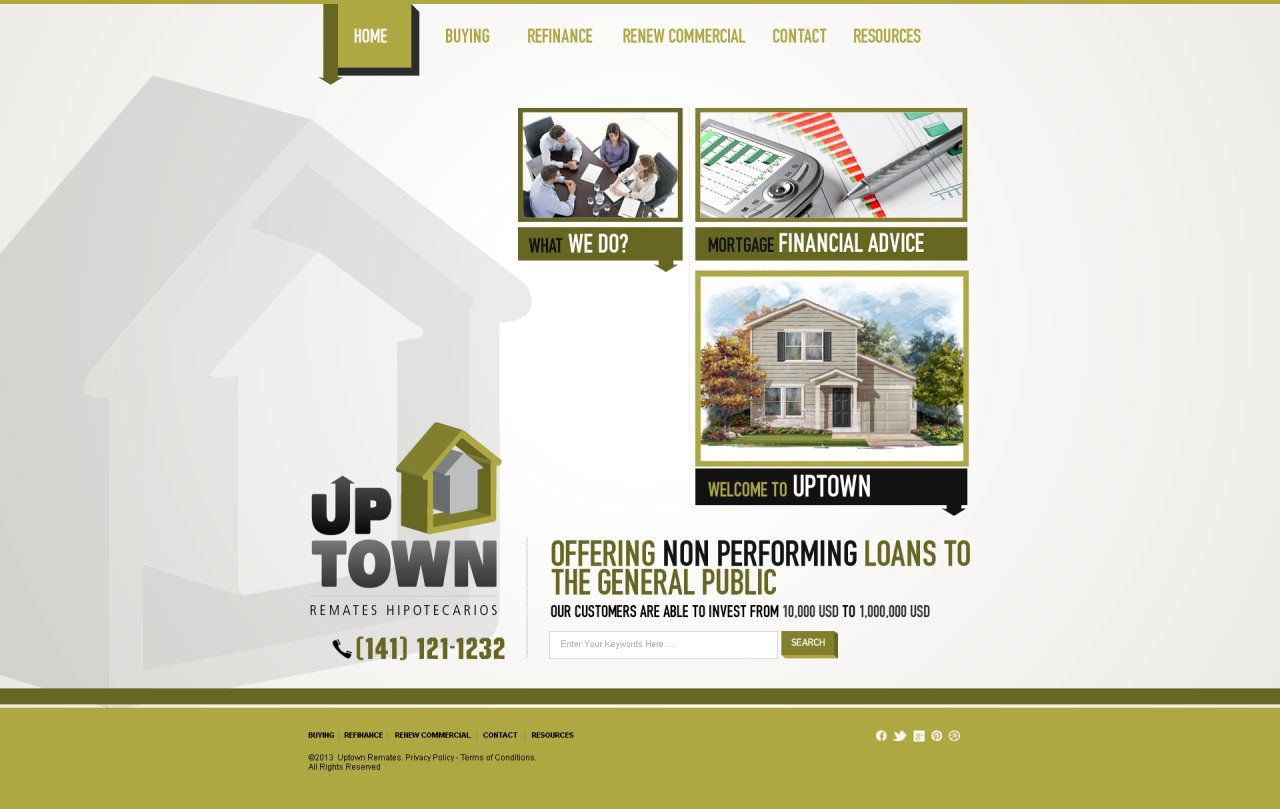 Web Design by TechWise for UPTOWN | Design #1299086