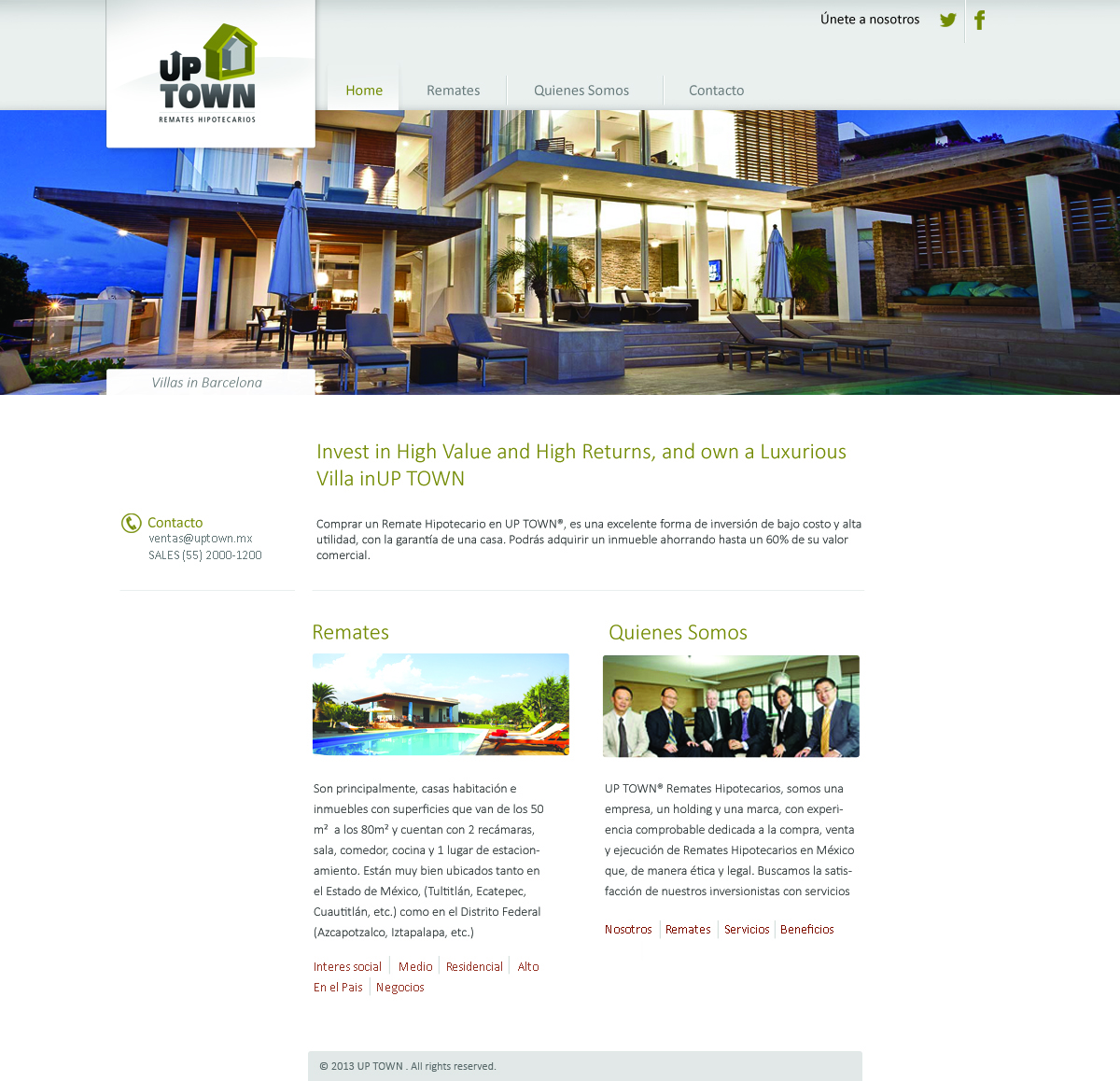 Web Design by Nova Interaction for UPTOWN | Design #1352620