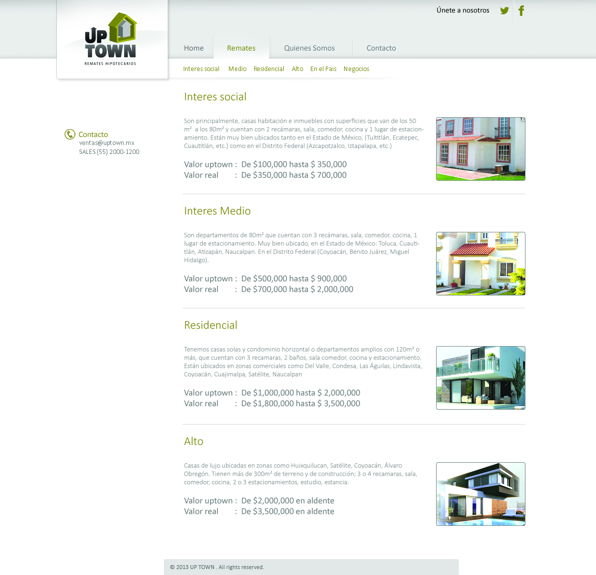 Diseño Web por Nova Interaction para UPTOWN | Diseño #1352635