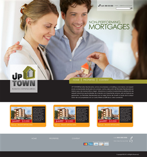 Web Design by sparkits for UPTOWN | Design: #1297927