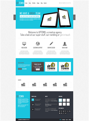 Web Design par ea_designs pour UPTOWN | Design #1285416