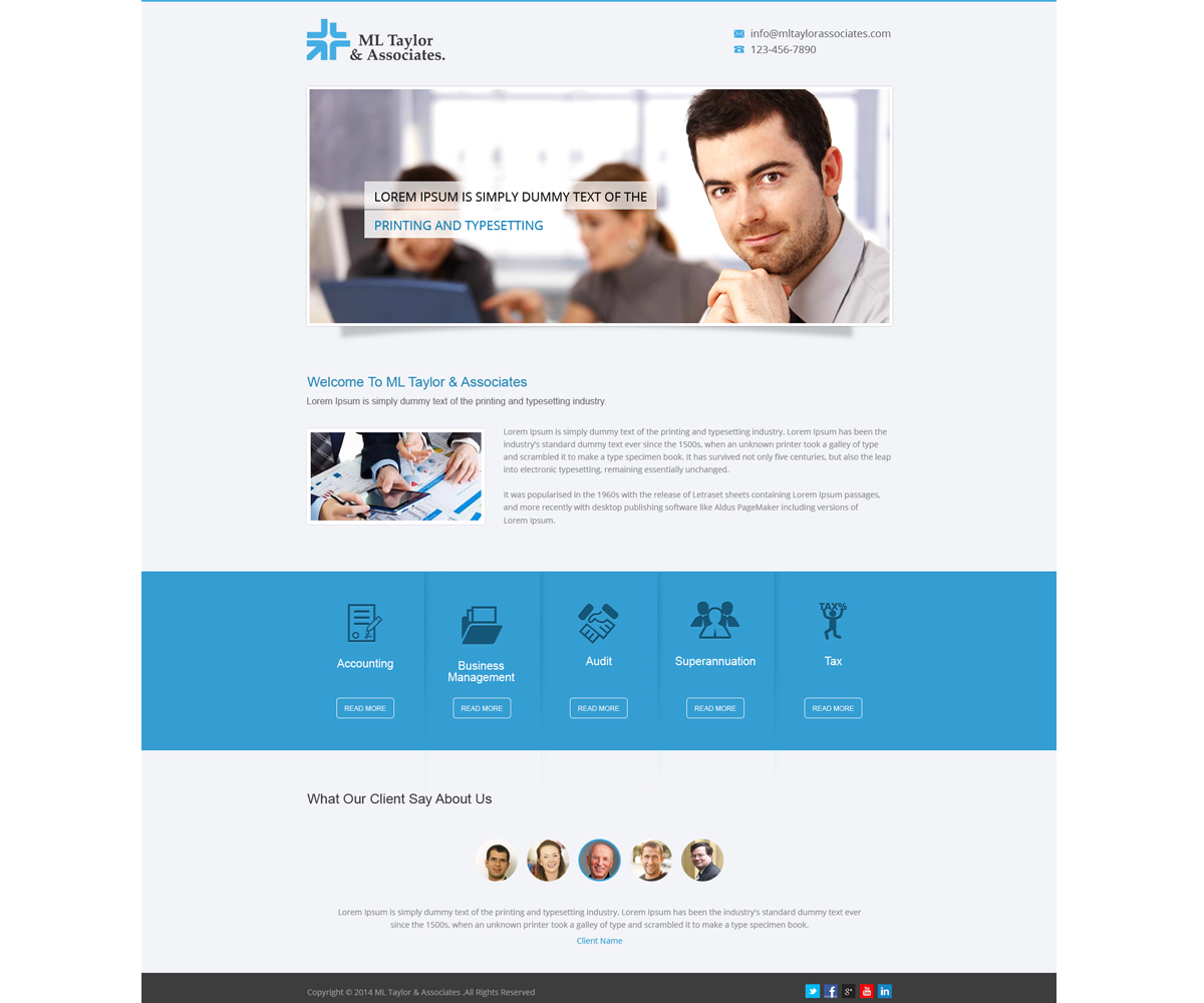 Web Design by Dezine Expert for this project | Design #4501176