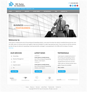 Web Design by Brajpal Freelance Website Designer for this project | Design: #4500935