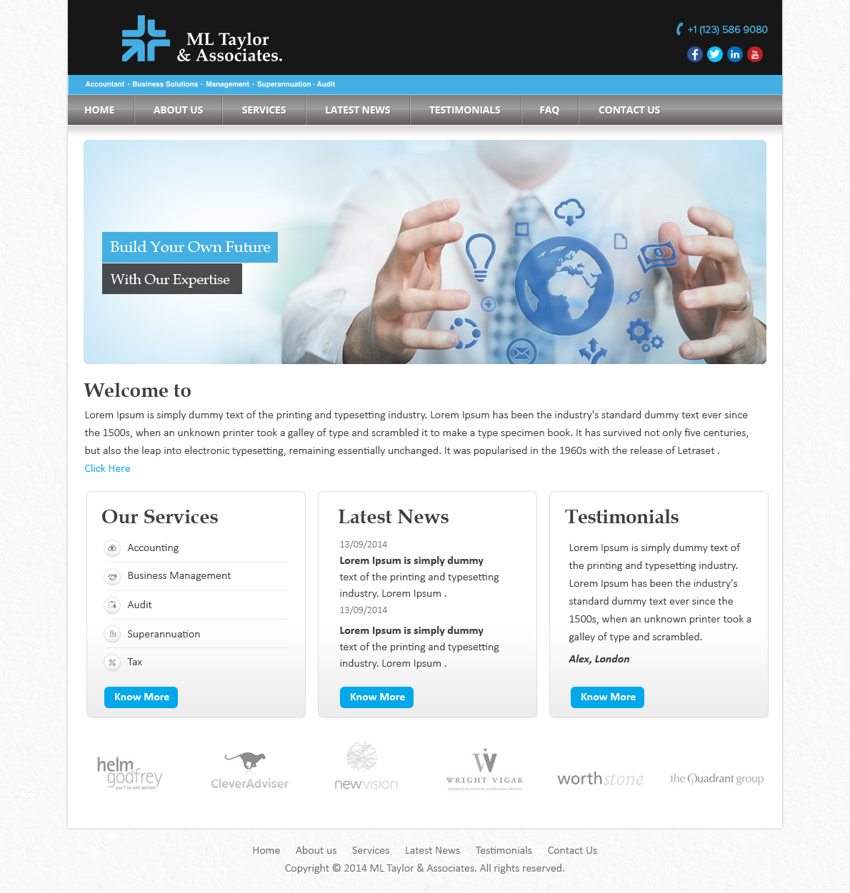 Web Design by Brajpal Freelance Website Designer for this project | Design #4501011