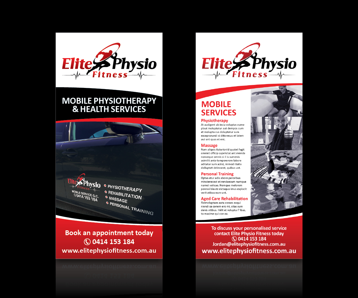 Flyer Design by Argyle and Paisley GD for Elite Physio Fitness | Design #4617851