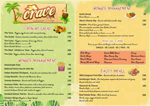 Menu Design by supreme.kaur for Wow Thailand | Design: #4559805