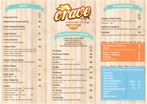 Menu Design by Parul for Wow Thailand | Design: #4518273