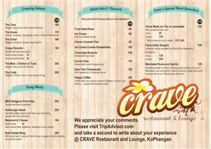 Menu Design by Parul for Wow Thailand | Design: #4522943