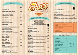 Menu Design by Parul for Wow Thailand | Design: #4524589