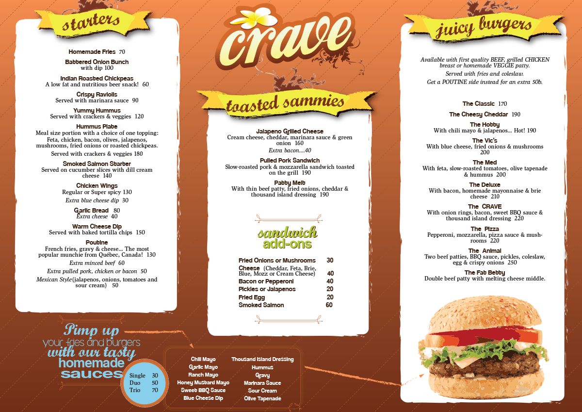 Menu Design by iD_intelligentDesign for Wow Thailand | Design #4543955