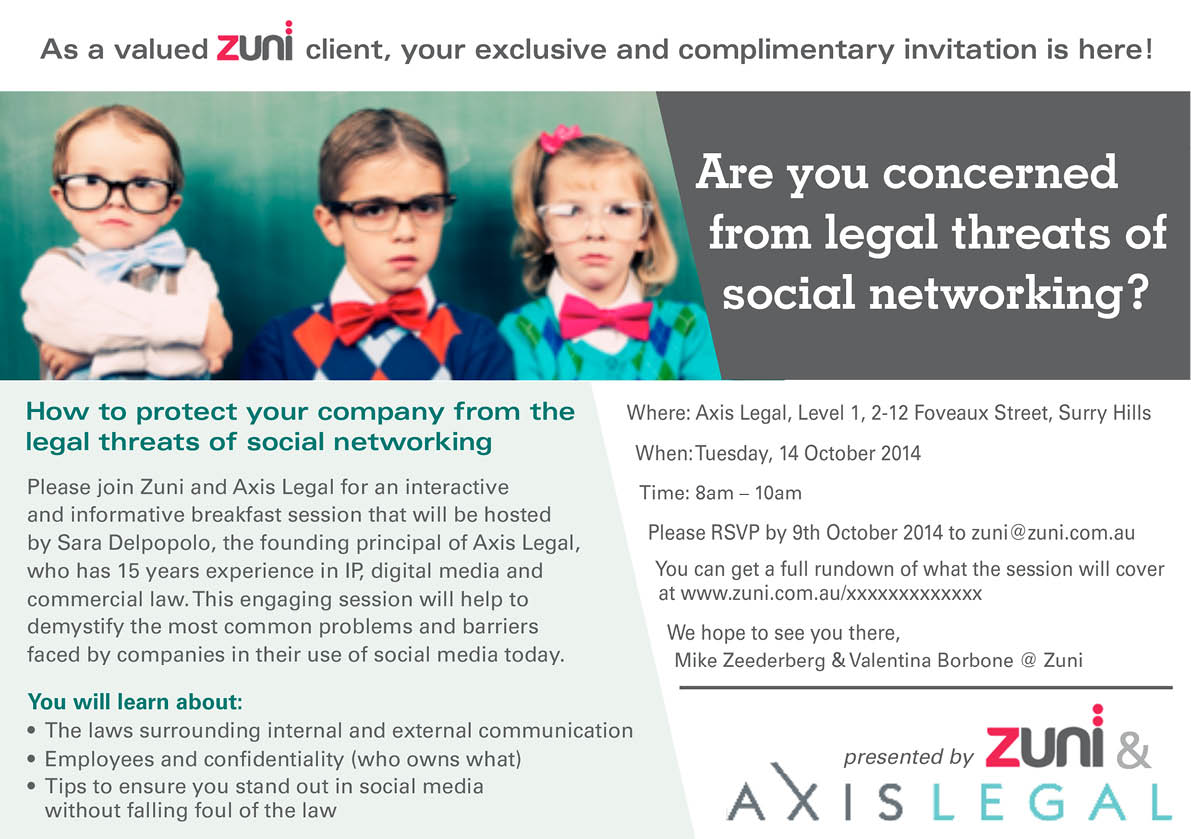 Invitation Design by  LBZ for Zuni | Design #4498254