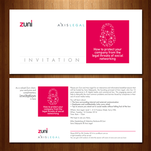 Invitation Design by Benoipaul for Zuni | Design: #4519170