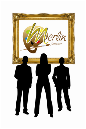 Design de Logo par jose mejias pour Merlin Frame Maker & Art Gallery Pte Ltd | Design : #4498083