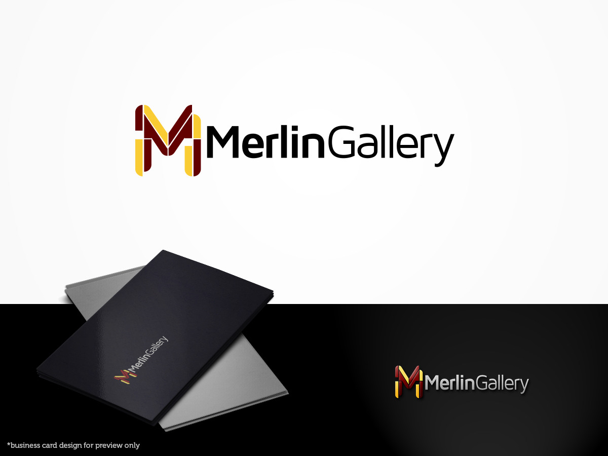 Logo Design by ArtSamurai for Merlin Frame Maker & Art Gallery Pte Ltd | Design #4498194