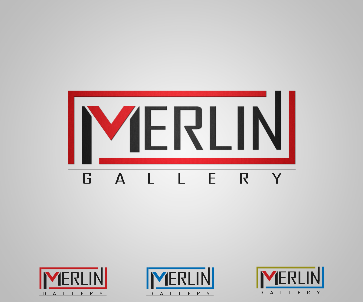 Logo Design by Jan Panol for Merlin Frame Maker & Art Gallery Pte Ltd | Design #4537368