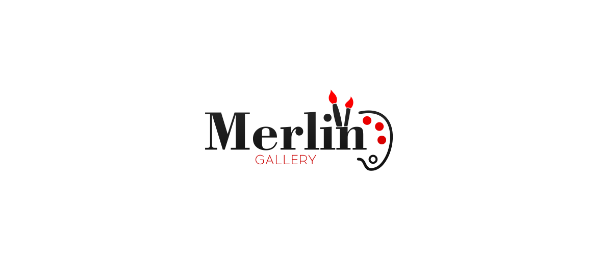 Logo Design by artsterdam for Merlin Frame Maker & Art Gallery Pte Ltd | Design #4501492