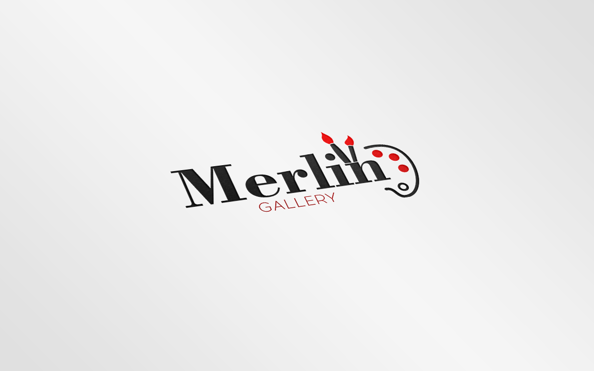 Logo Design by artsterdam for Merlin Frame Maker & Art Gallery Pte Ltd | Design #4501493