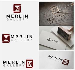 Logo Design by Shirlei Patricia for Merlin Frame Maker & Art Gallery Pte Ltd | Design: #4501434