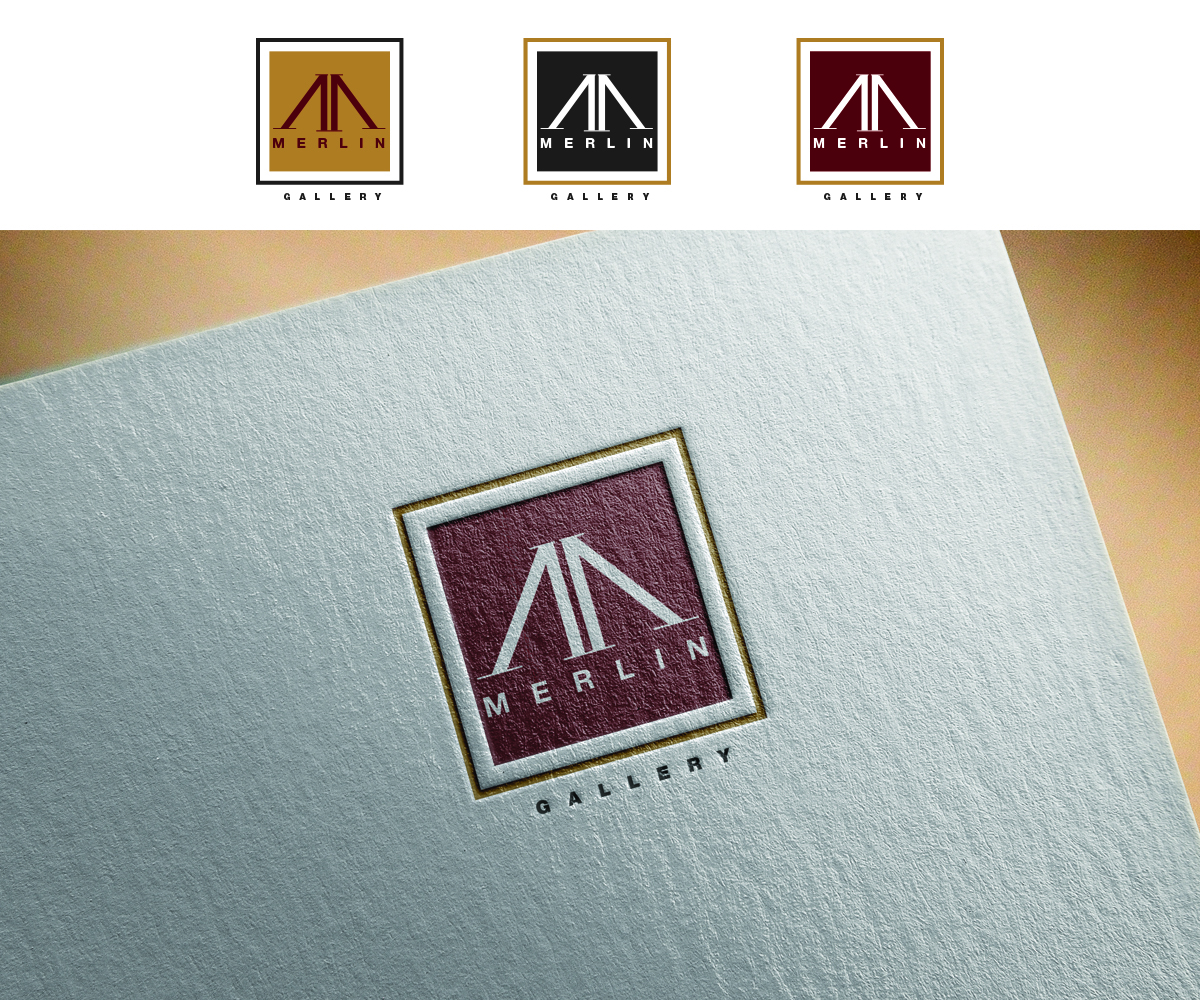 Design de Logo par ChicD pour Merlin Frame Maker & Art Gallery Pte Ltd | Design #4517447