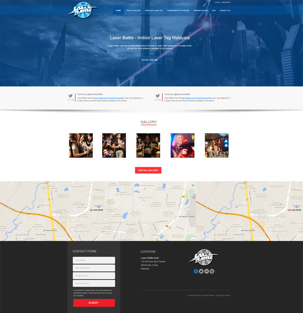 Wordpress Design by aarsita for Partywizards | Design #4555968