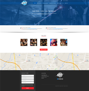 Wordpress Design by aarsita for Partywizards | Design #4555968