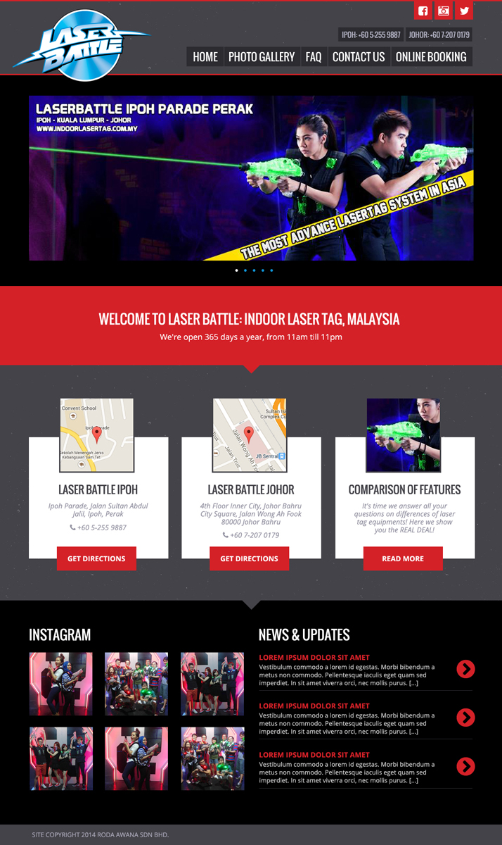 Wordpress Design by loukoz for Partywizards | Design #4583881