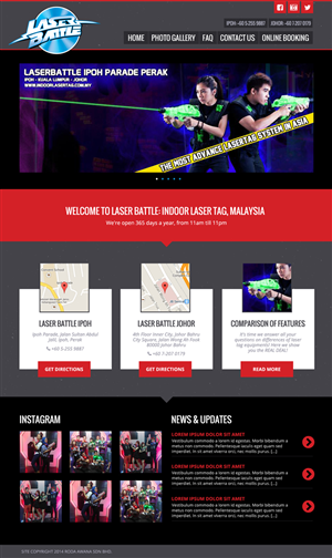 Wordpress Design by kpixel for Partywizards | Design #4583881