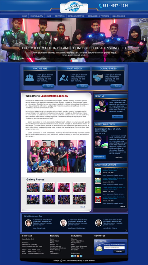 WordPress-Design von DesignXyz für Partywizards | Design #4594560