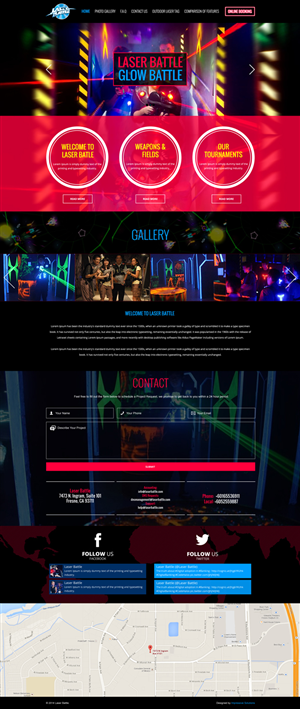 Wordpress Design by Impressive Solutions for Partywizards | Design: #4545729