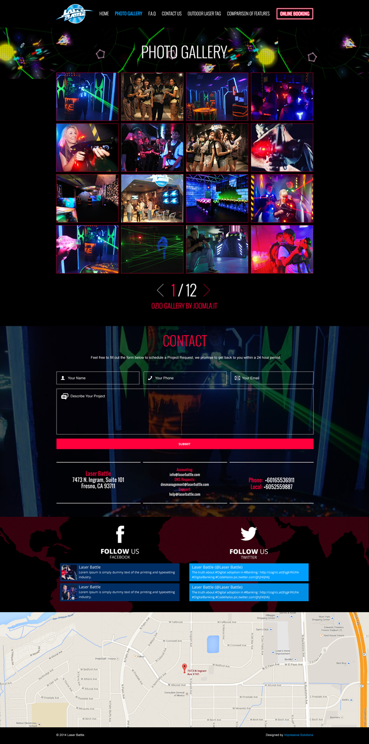 Wordpress Design by Impressive Solutions for Partywizards | Design #4555400