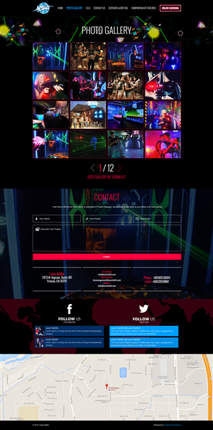 Wordpress Design by Impressive Solutions for Partywizards | Design: #4555400