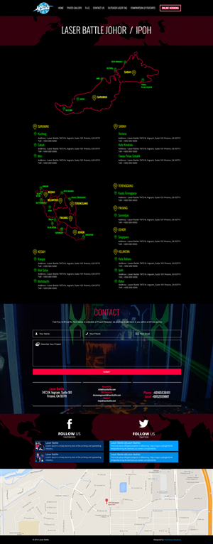 Wordpress Design by Black Stallions Impressive Solutions for Partywizards | Design #4557590