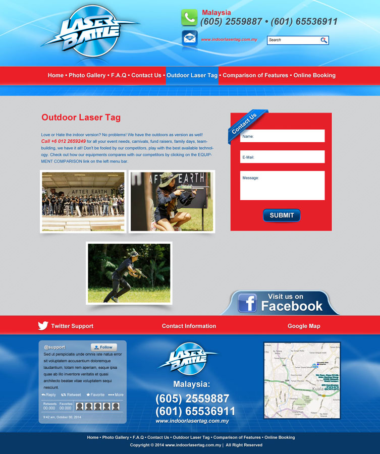 Wordpress Design by Madj Rosana for Partywizards | Design #4595166