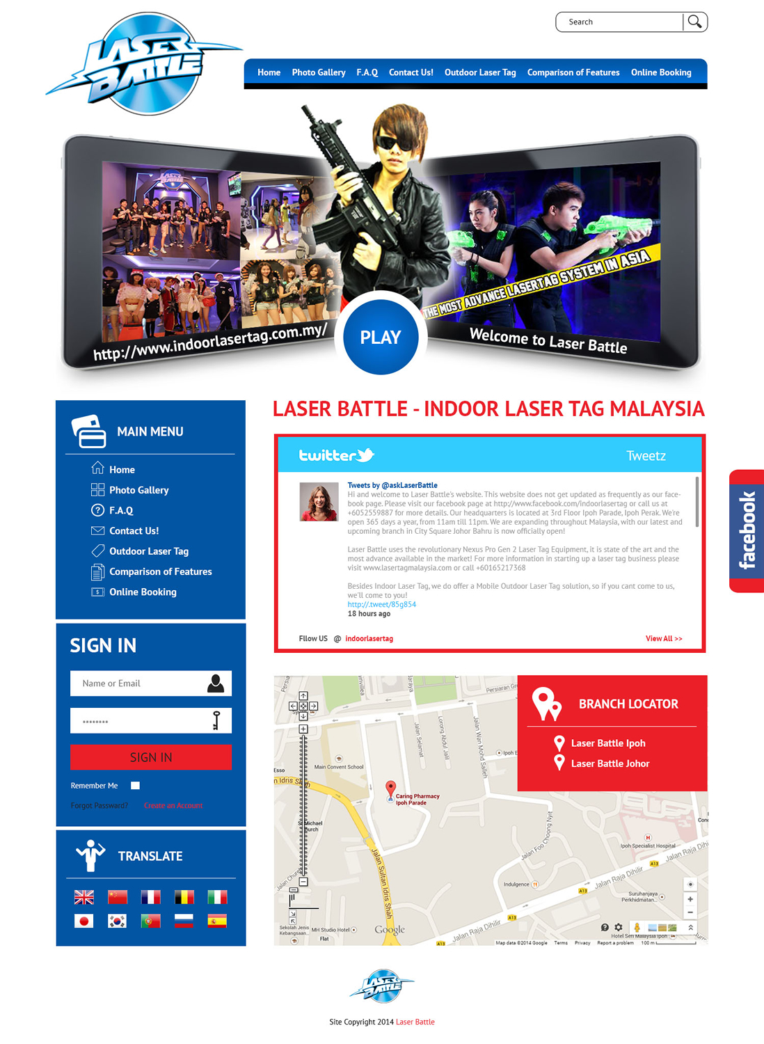 Wordpress Design by TechWise for Partywizards | Design #4578801